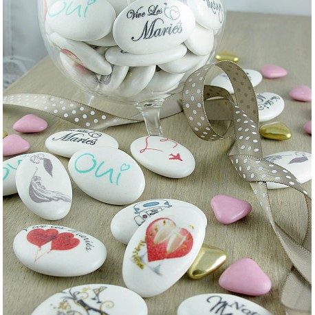 DRAGEES PERSONNALISEES IMAGE MARIAGE