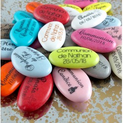 Dragées personnalisées Chocolat Communion texte