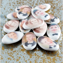 Dragées Personnalisées Chocolat Communion Photo