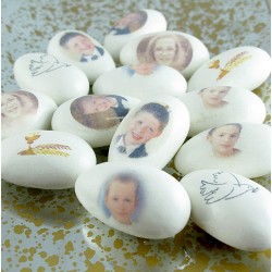 Dragées Caramel personnalisées COMMUNION PHOTO