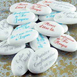 Dragées Personnalisées chocolat Communion TEXTE TEXTE