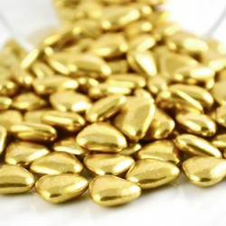 Mini coeur chocolat Or